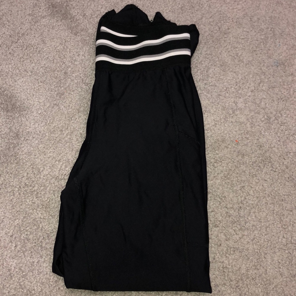 aerie black high waisted chill play move leggings